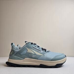 Altra Women Size 7 Lone Peak 8 Sneakers Mineral Blue Lightweight Trail Running